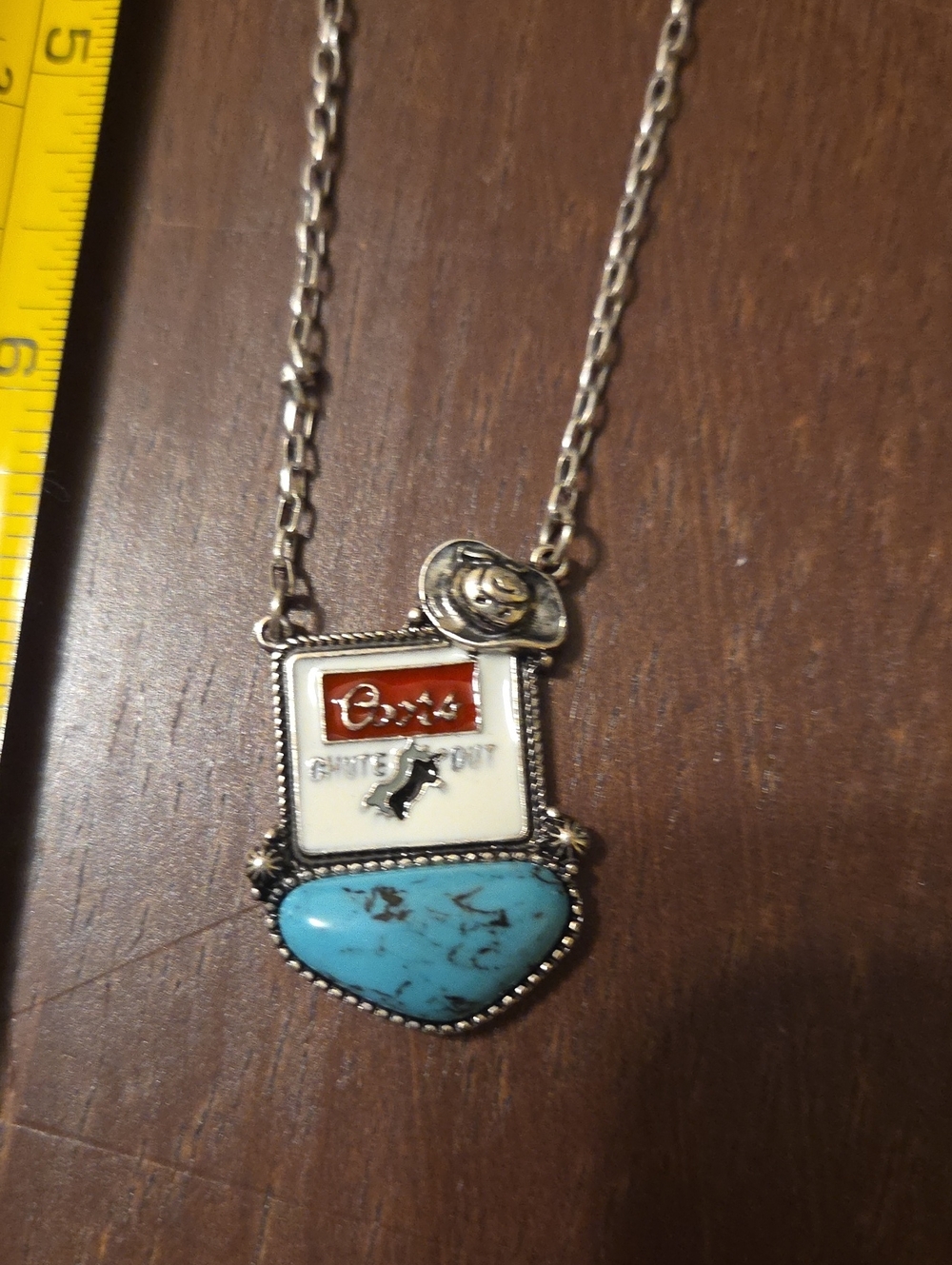Coors Rodeo Pendant Necklace
